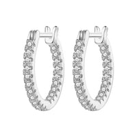 boucles d'oreilles argent femmes