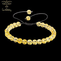 Bracelet en Citrine Naturelle et Authentique - La Colibry