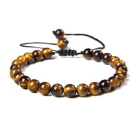Bracelet en Oeil de Tigre pour homme et femme - La Colibry