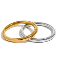 doubles bracelets inoxydables