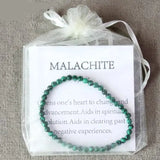 Bracelet en Malachite