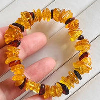 Bracelet d'ambre naturelle