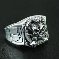 Bague Crane Large en Argent sterling `massif