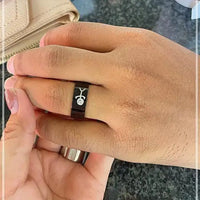Grosse Bague Acier Femme : Bague Doigt d'Honneur