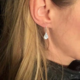 Boucles d'oreilles Pendantes en Argent : Pissenlit Des Prés