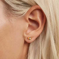 Boucles d’oreilles cœur d'argent – Le bijou coup de cœur