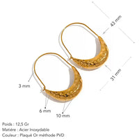 Boucles d’oreilles créoles originales
