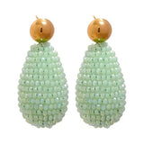 Boucles d'Oreilles en perles de cristal de qualité