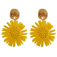 Boucles d’Oreilles Marguerite – Éclat Solaire