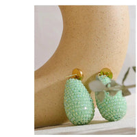 Boucles d'Oreilles en perles de cristal de qualité