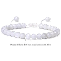 Bracelet en Pierre de Lune - Divination Magique