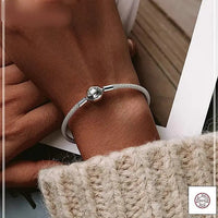 Bracelet argent 925 d’amour avec perle Forever Love