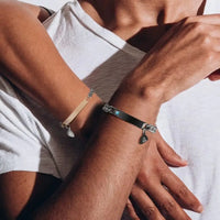 Bracelet couple aimanté inoxydable – Lien d’amour durable