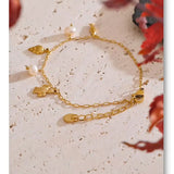 Bracelet d’Été – Charms Coquillage & Perles Naturelles