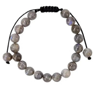 Bracelet en labradorite véritable pour homme et femme