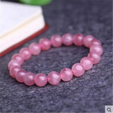 Bracelet en Quartz Rose