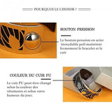 Bracelet Interchangeable Femme – Manchette 3-en-1 Élégante & Réversible