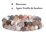 Bracelet en Pierre Naturelle Couple : Idée Cadeau