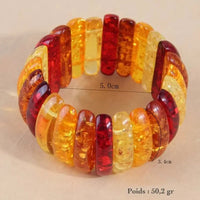 Bracelet Soleil en résine