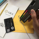Certification GRA pour bracelet tennis homme avec moissanite – qualité authentifiée pour la version premium.