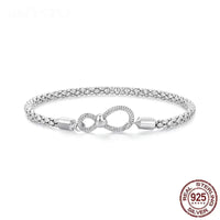 Bracelet Noeud en Argent Sterling