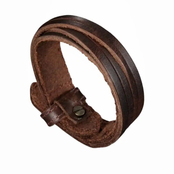 Bracelet cuir pour hommes