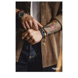 Bracelet en Cuir pour Homme – L'élégance brute et authentique