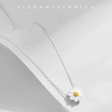 Collier Marguerite en Argent 925