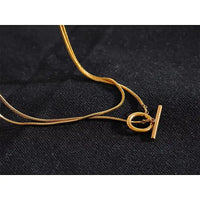 Collier multi rang femme : sophistication dorée