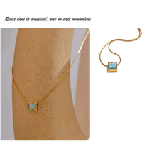 collier en opale