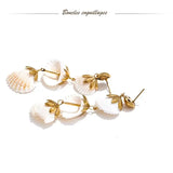 Boucles d'Oreille Coquillage