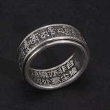 petite Bague Bouddhiste Rotative