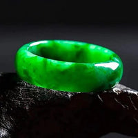 Bagues en jade, L'Anneau de Puissance Vert - La Colibry