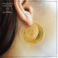 Boucles d'oreilles spirales d'Été Sans Fin - La Colibry