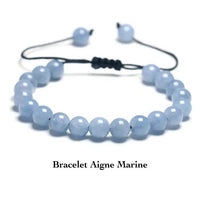 Bracelet Aigue-Marine - Protection et tendresse - La Colibry
