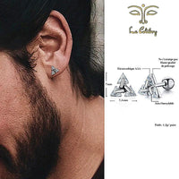 Des clous d’oreilles avec un zircon brillant en Acier Inoxydable de qualité