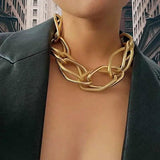 Colliers chaines dorés : Enchaine Toi A Moi - La Colibry