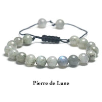 Bracelet en Pierre de Lune - Divination Magique - La Colibry