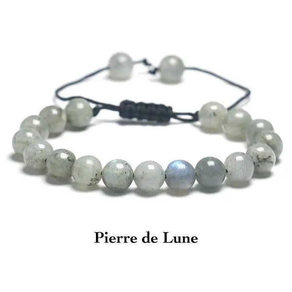 Bracelet en Pierre de Lune - Divination Magique